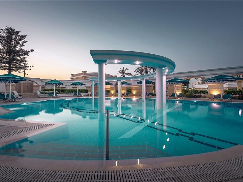 Mitsis Grand Hotel Rhodes City Екстер'єр фото The swimming pool at the resort