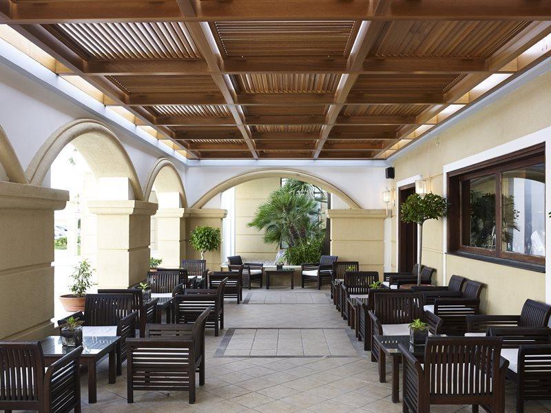 Mitsis Grand Hotel Rhodes City Екстер'єр фото The hotel's lobby