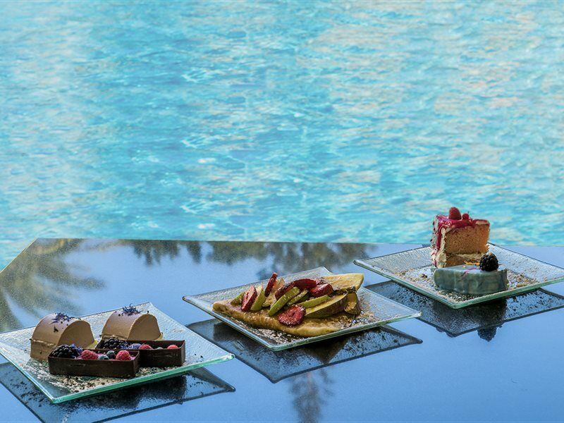 Mitsis Grand Hotel Rhodes City Екстер'єр фото A selection of desserts