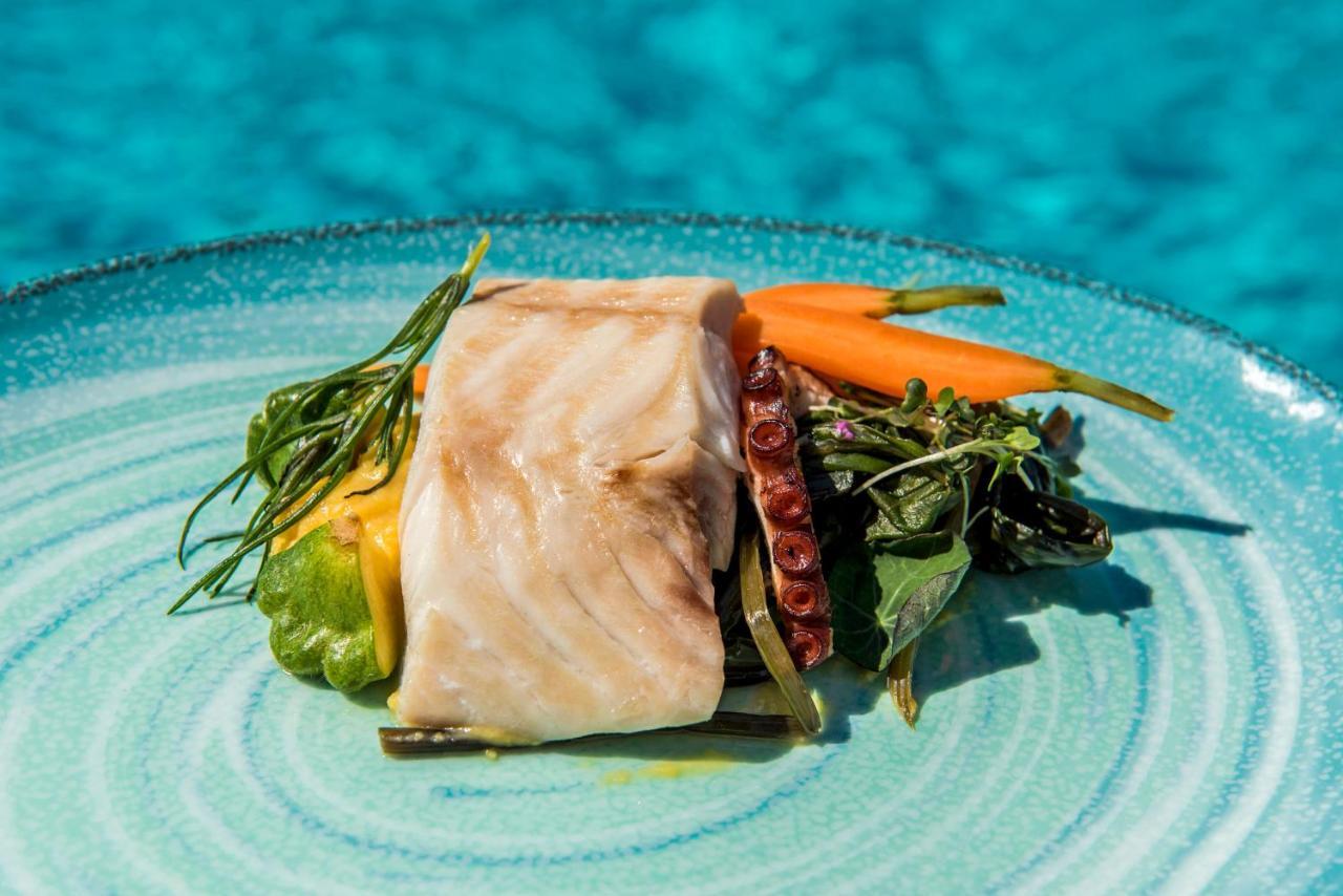 Mitsis Grand Hotel Rhodes City Екстер'єр фото A prepared fillet of halibut